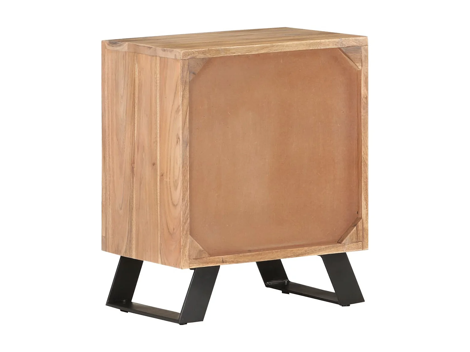 Garden Furniture -  Table de chevet 40x30x50 cm Bois d'acacia avec bord l