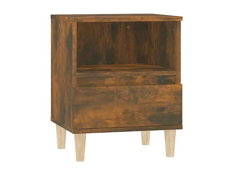 Palazzolo sull'Oglio  Comodino Rovere Fumo 40x35x50 cm