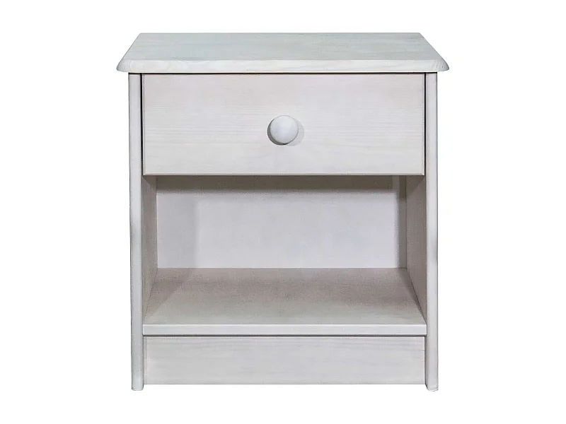 Véronique-Louise  Table de chevet 41x30x42 cm Bois de pin solide