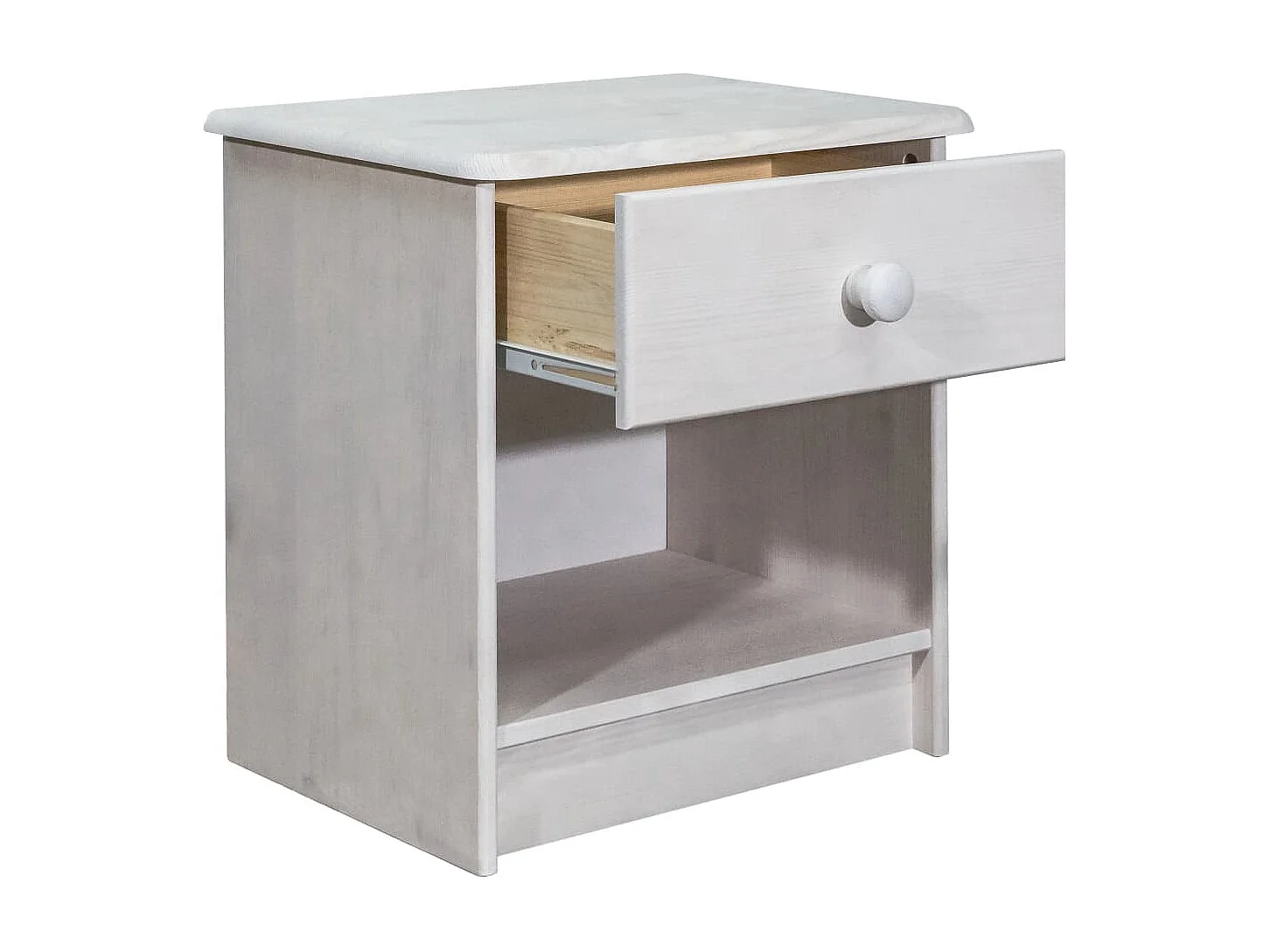 Véronique-Louise  Table de chevet 41x30x42 cm Bois de pin solide