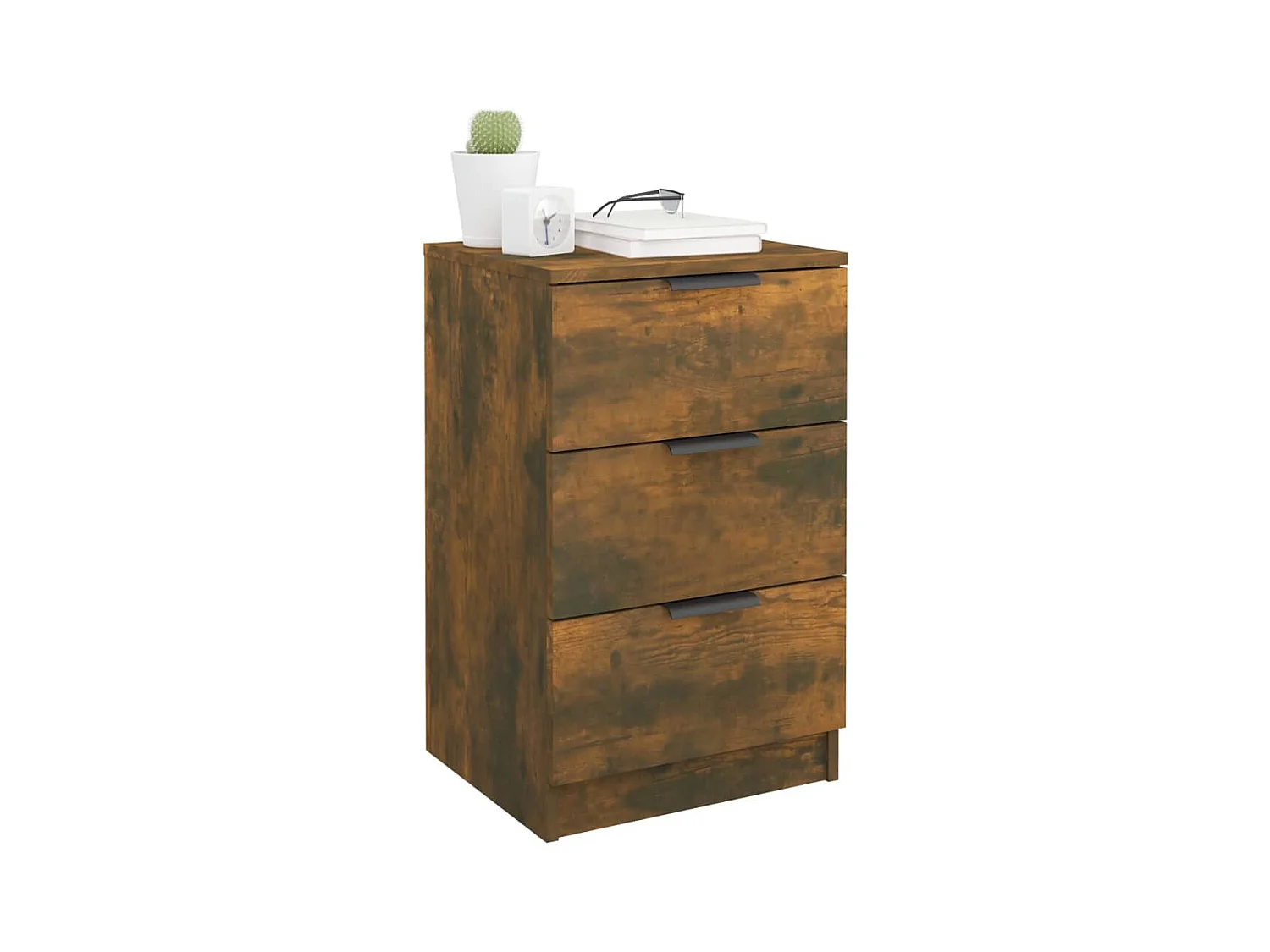 Tucson  Tables de chevet 2 pcs Chêne fumé 40x36x65 cm