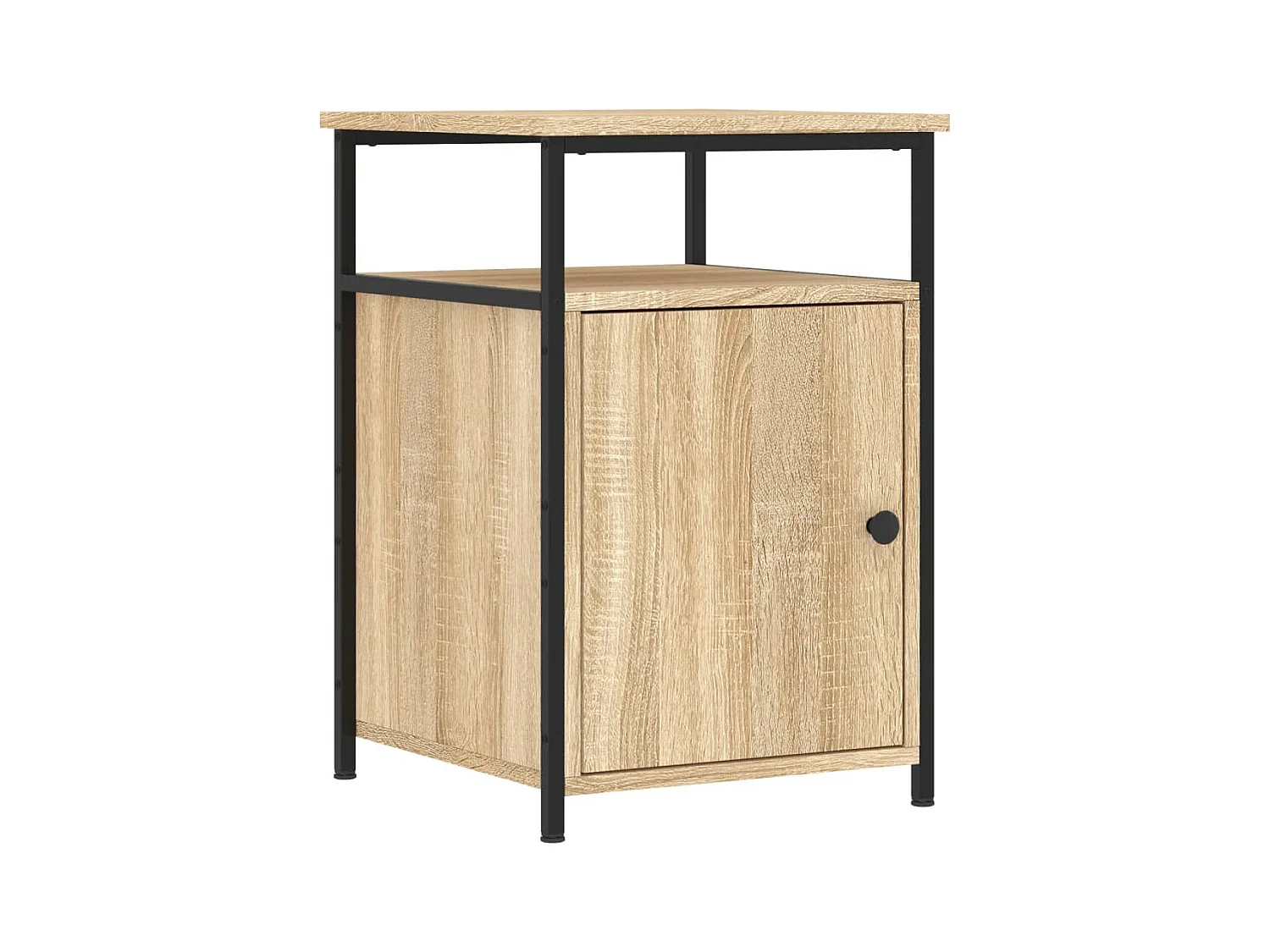 Alfred Ray  Table de chevet chêne sonoma 40x42x60 cm bois d'ingénierie