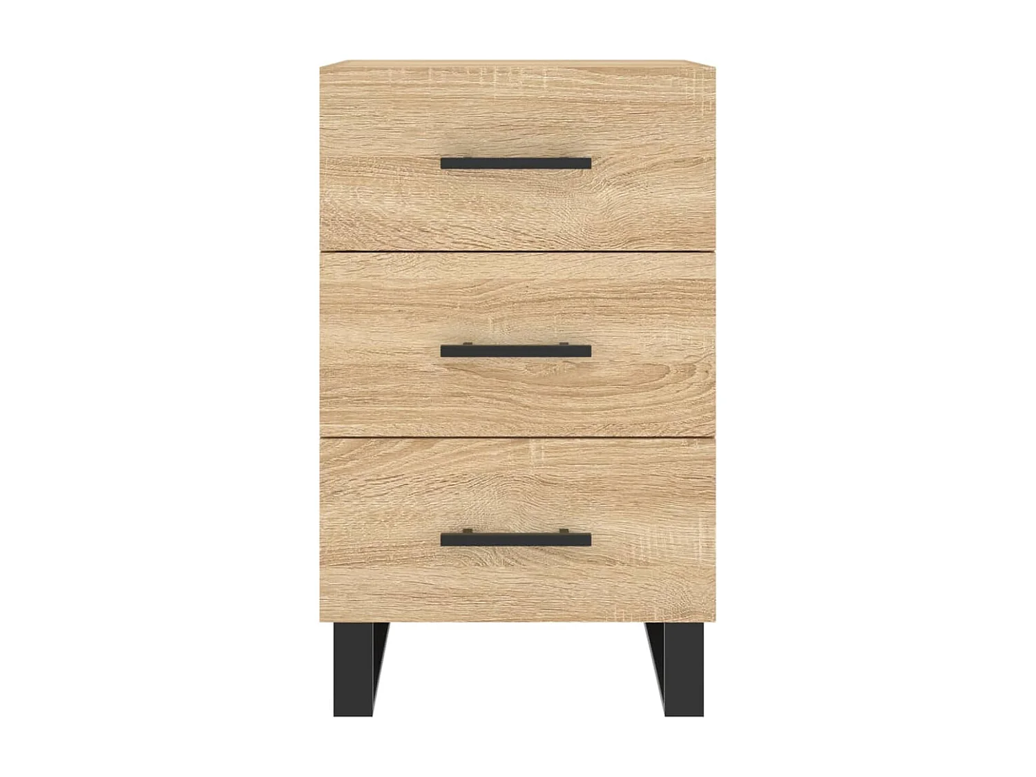 Eilven  Table de chevet chêne sonoma 40x40x66 cm bois d'ingénierie