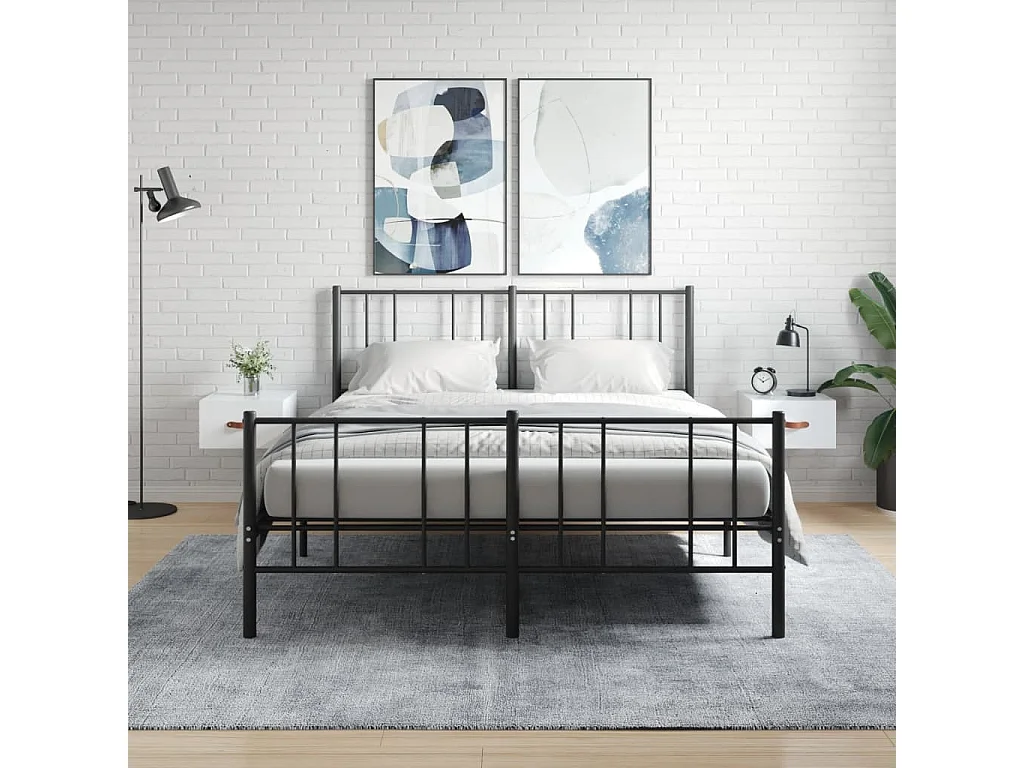 Brackettville  Tables de chevet murales 2 pcs blanc brillant 35x35x20 cm