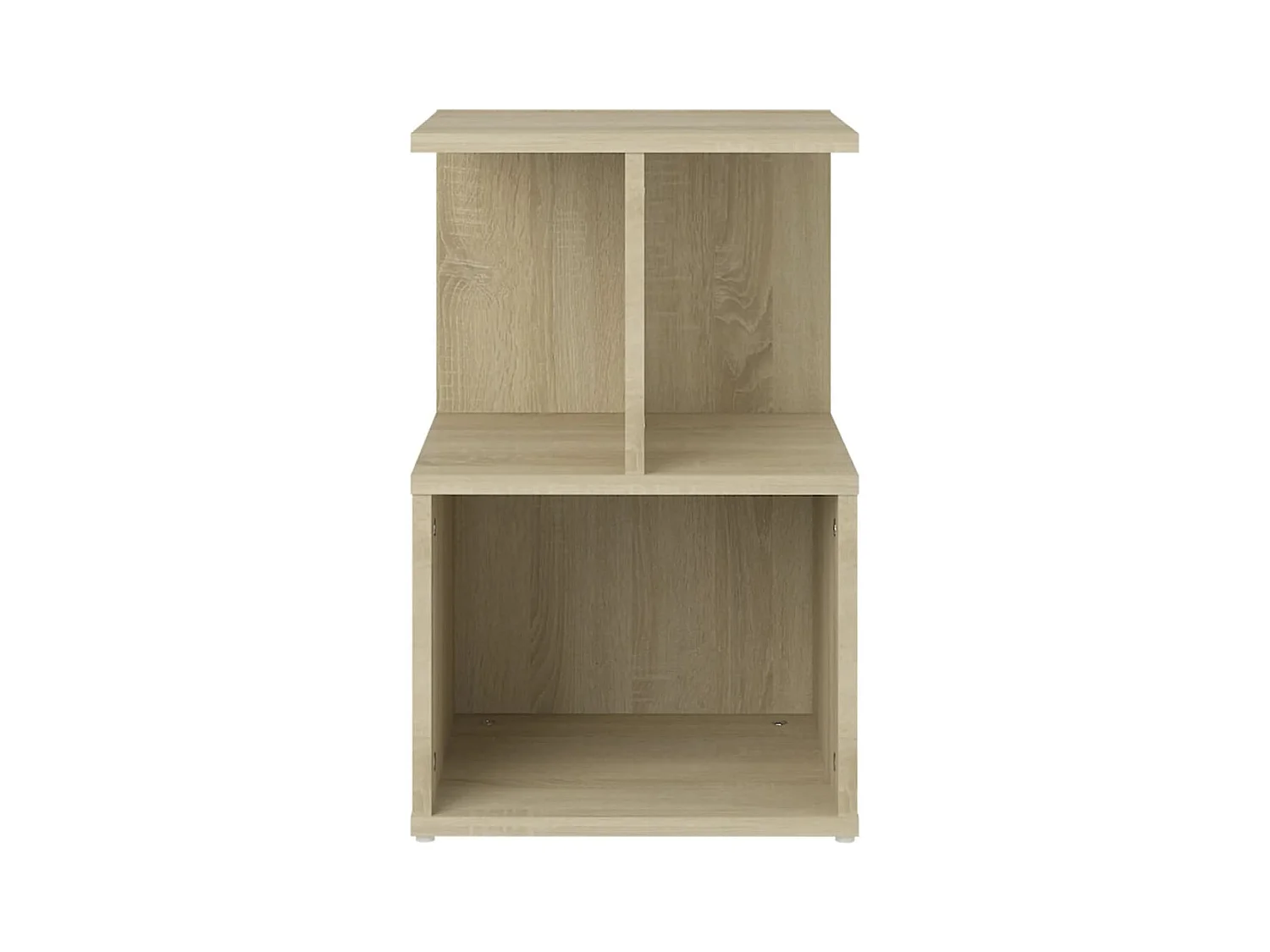 Pam  Table de chevet chêne sonoma 35x35x55 cm bois d'ingénierie