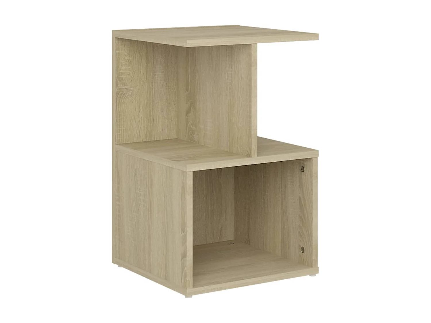 Pam  Table de chevet chêne sonoma 35x35x55 cm bois d'ingénierie