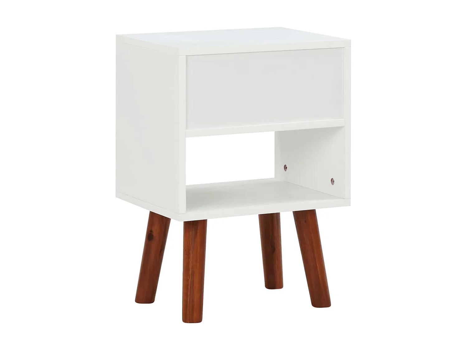 Susanna  Table de chevet Bois d'acacia massif 40x30x57 cm