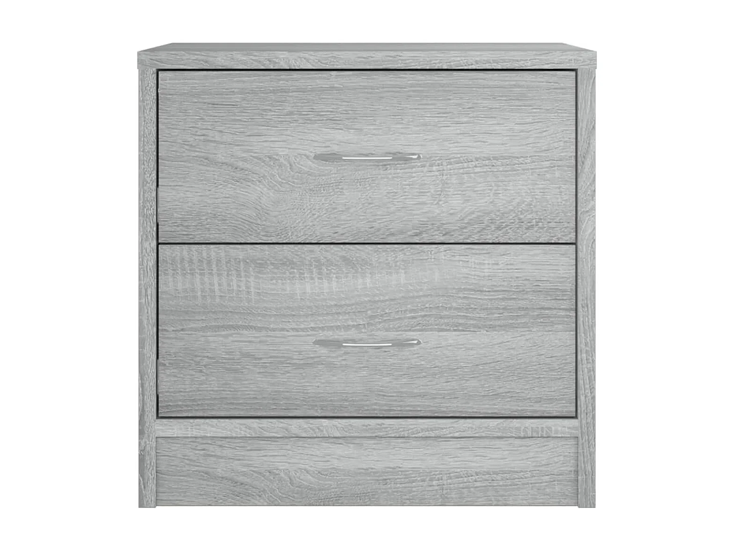 Wytse  Tables de chevet 2 pcs sonoma gris 40x30x40 cm bois ingénierie