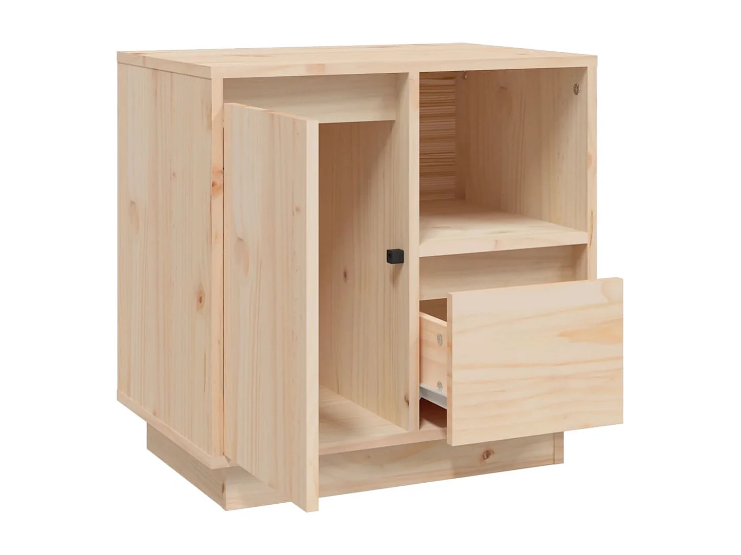 Hollidaysburg  Table de chevet 50x34x50 cm Bois de pin massif