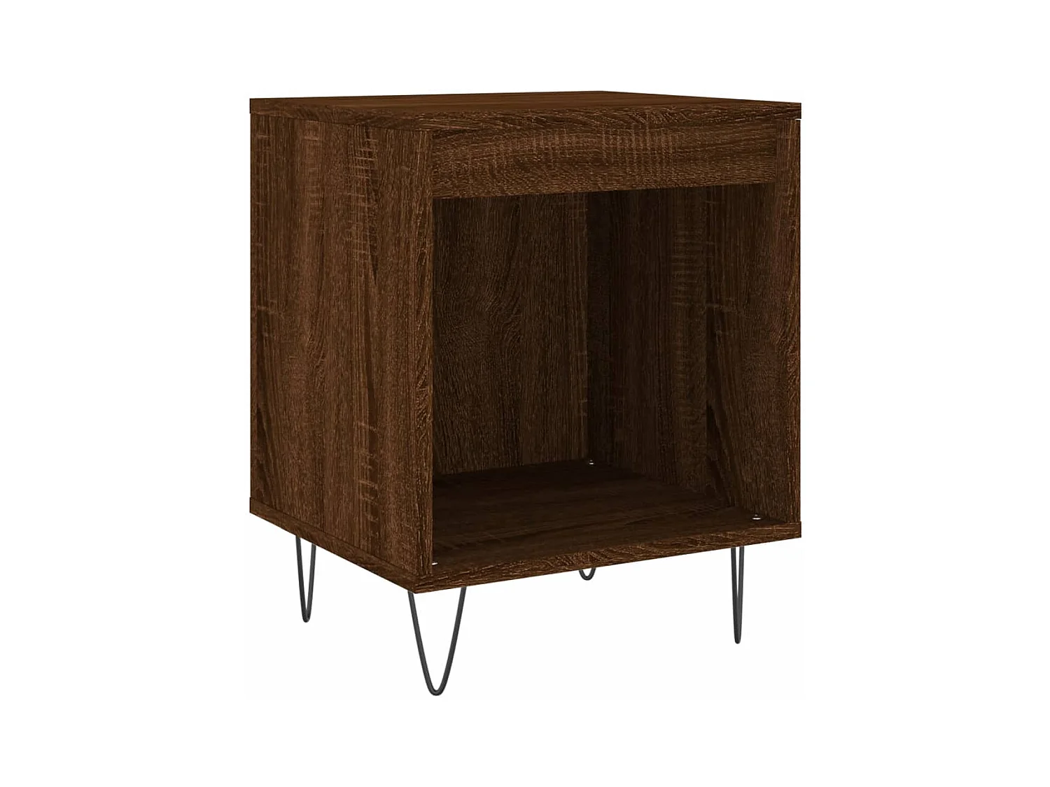 Sander  Tables de chevet 2 pcs chêne marron 40x35x50 cm bois ingénierie