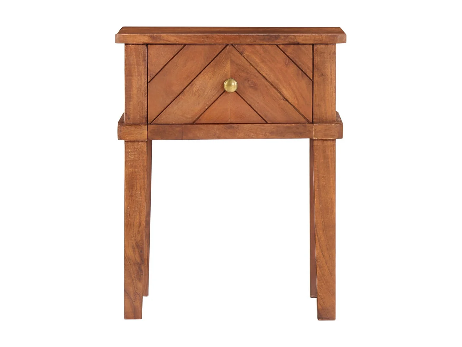 Garden Furniture -  Comodino 40x40x50 cm in Legno Massello di Acacia