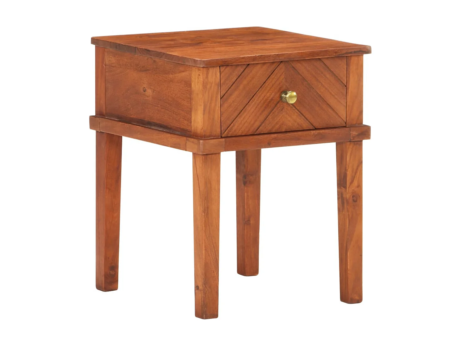 Garden Furniture -  Comodino 40x40x50 cm in Legno Massello di Acacia