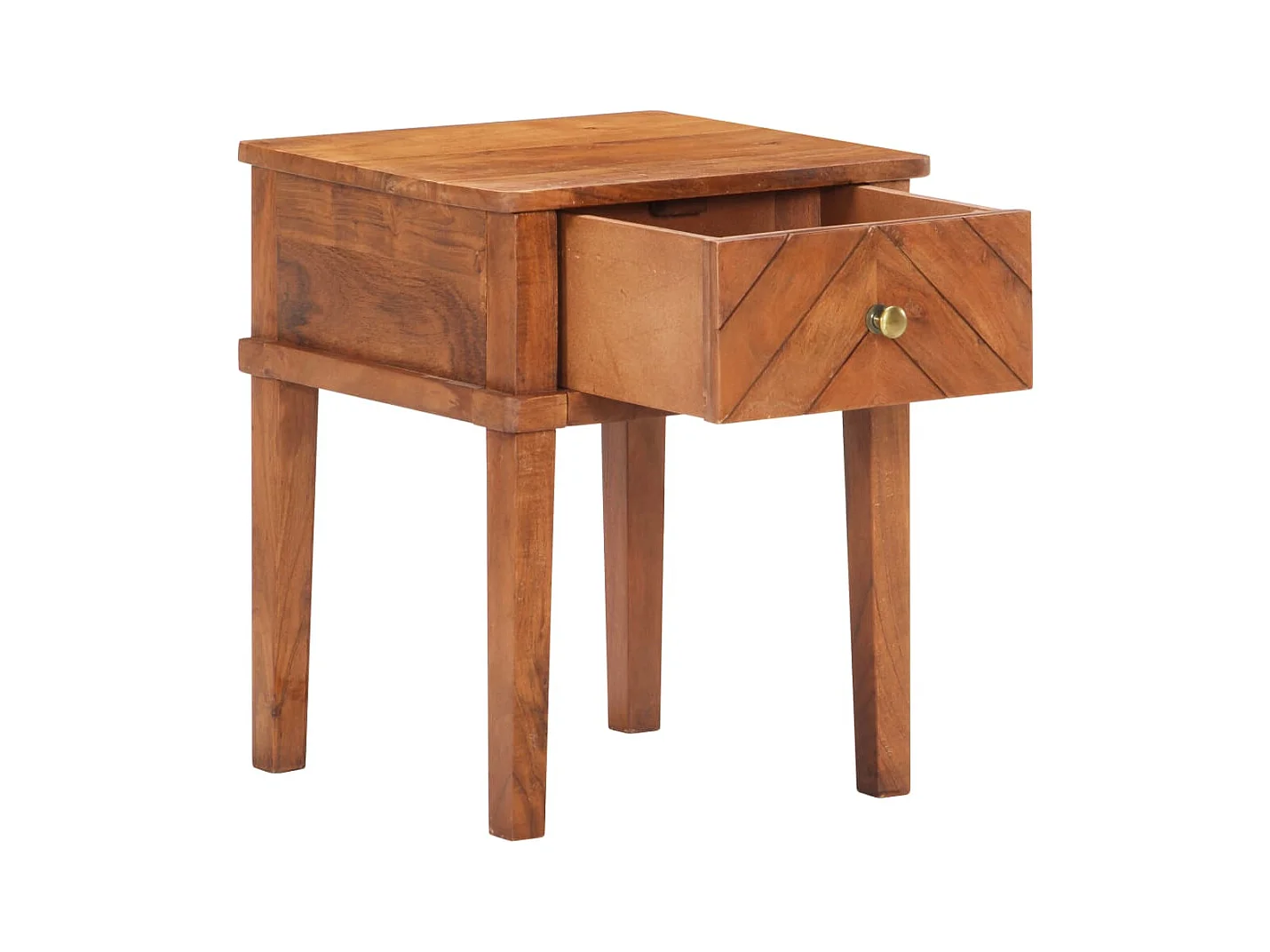 Garden Furniture -  Nachttisch 40×40×50 cm Akazie Massivholz