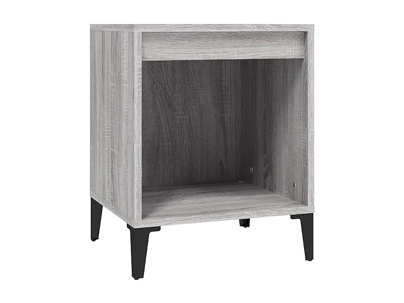 Hartford  Comodino Grigio Sonoma 40x35x50 cm