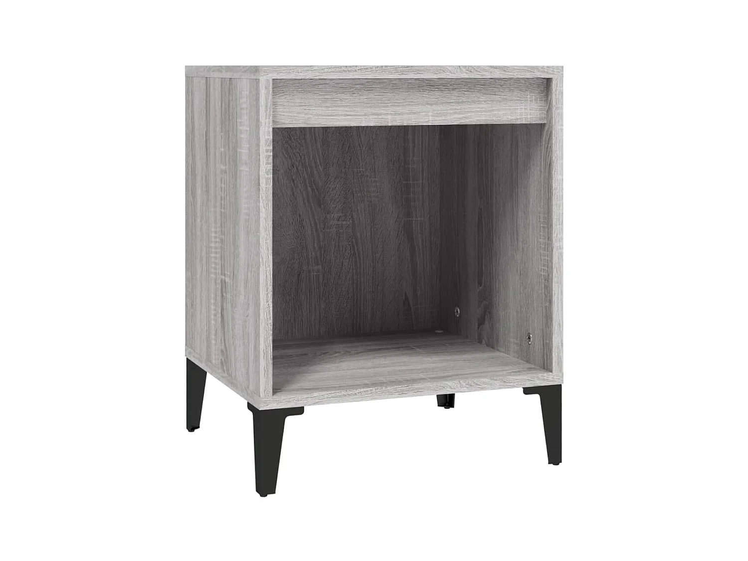 Hartford  Comodino Grigio Sonoma 40x35x50 cm