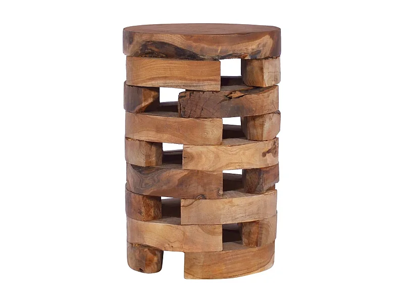 Garden Furniture -  Table de chevet 30x30x45 cm Bois de teck massif