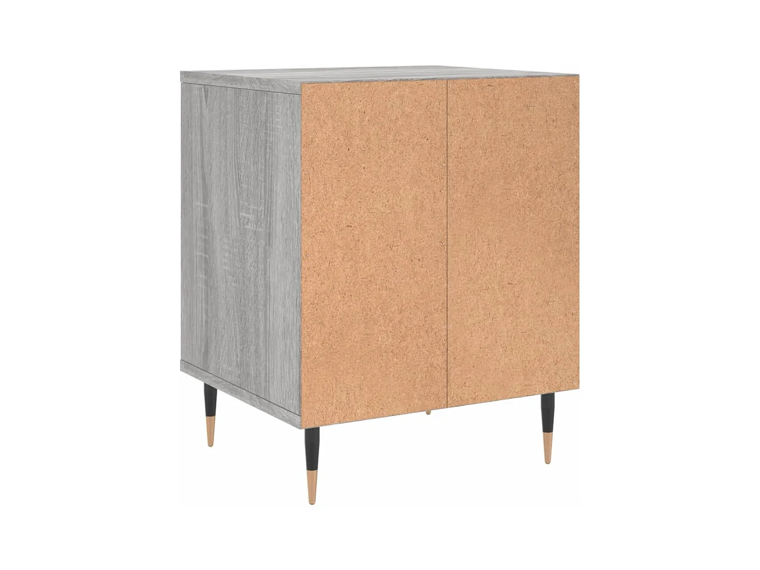 Dustin Mason  Tables de chevet 2 pcs sonoma gris 40x35x50 cm bois ingénierie