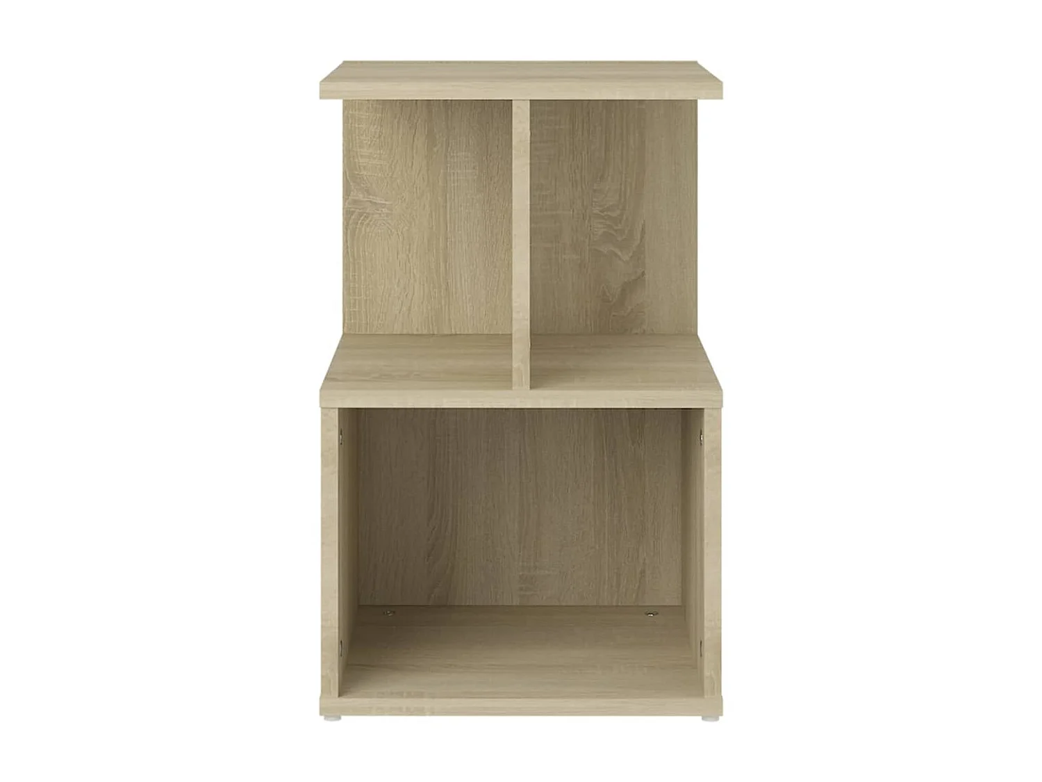 Pam  Tables de chevet 2pcs Chêne sonoma 35x35x55cm bois d'ingénierie