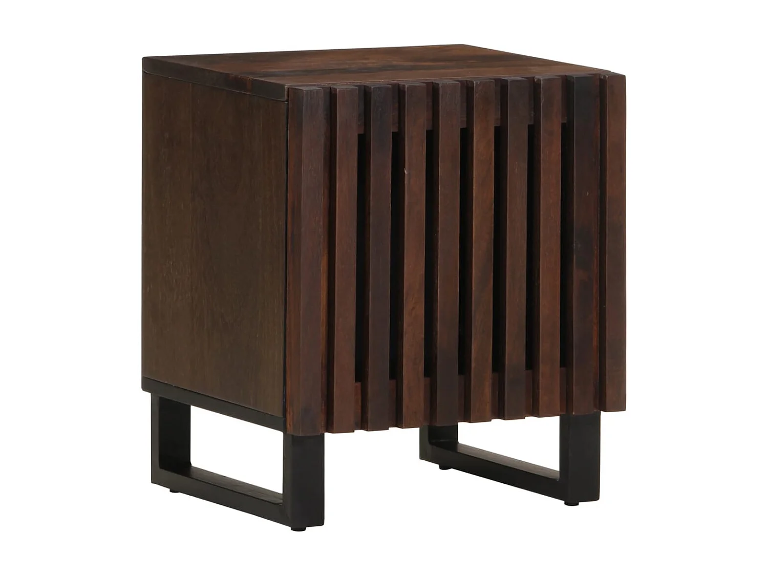 Bryral  Nachttisch 40x34x46 cm Massivholz Mango