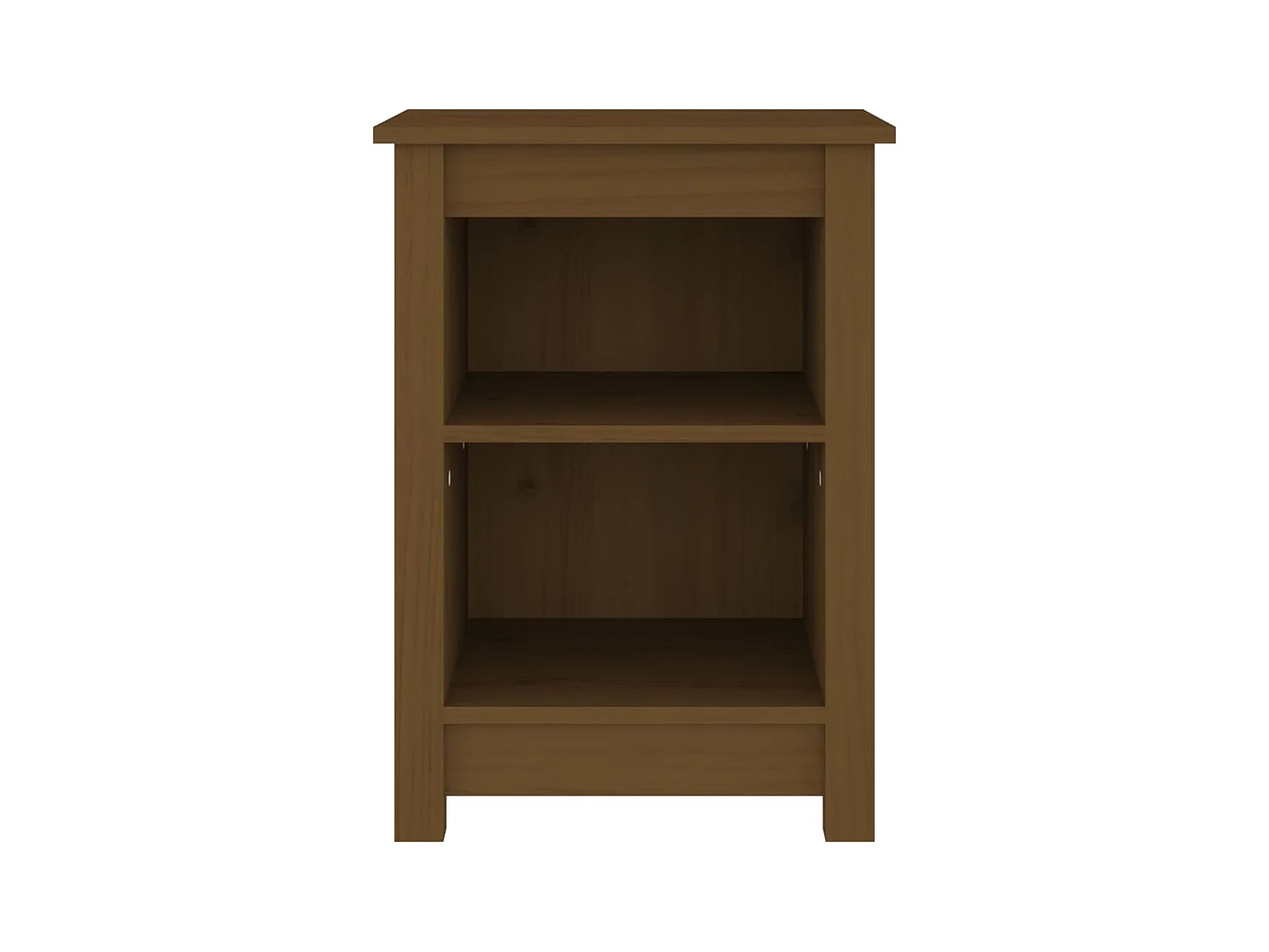 Waldoboro  Tables de chevet 2 pcs Marron miel 40x35x55 cm Bois pin massif