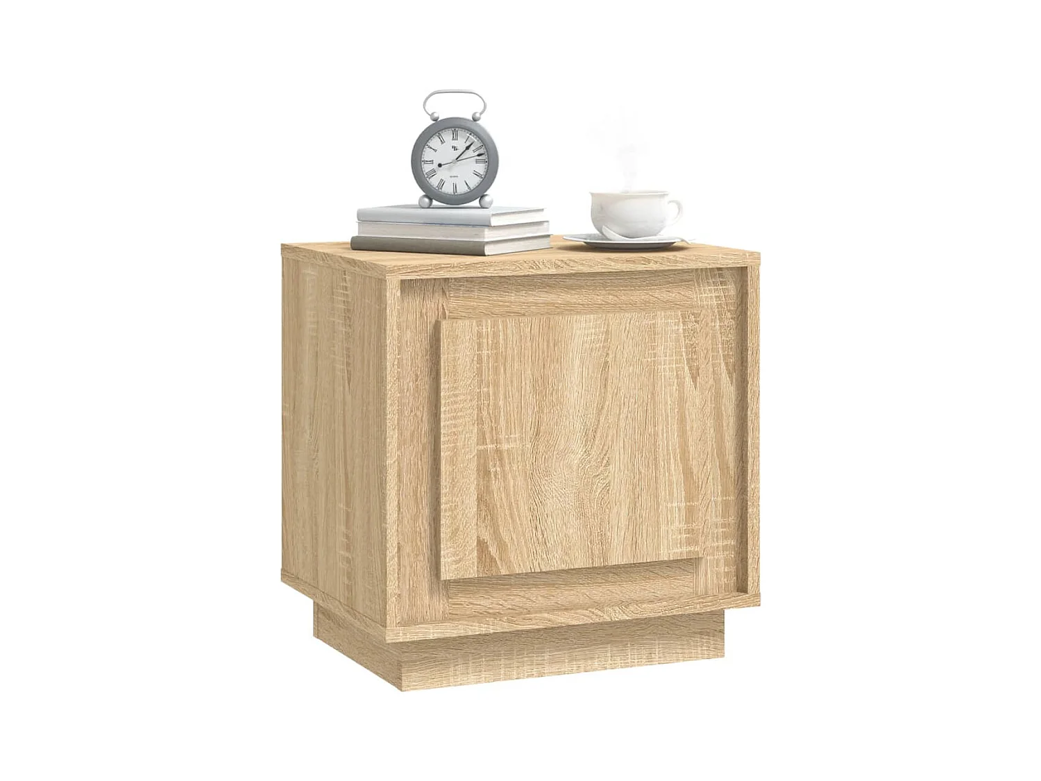 Jordy  Tables de chevet 2pcs chêne sonoma 44x35x45cm bois d'ingénierie