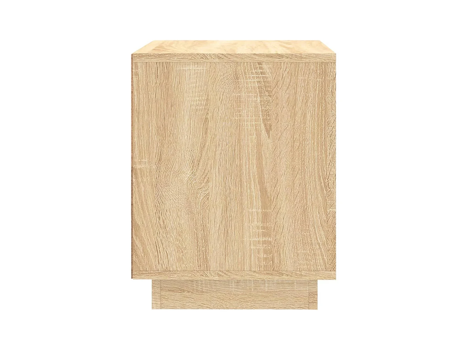 Jordy  Tables de chevet 2pcs chêne sonoma 44x35x45cm bois d'ingénierie