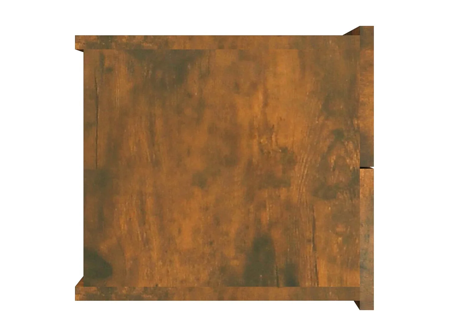 Ylöjärvi  Tables de chevet 2 pcs Chêne fumé 40x30x30 cm Bois d'ingénierie