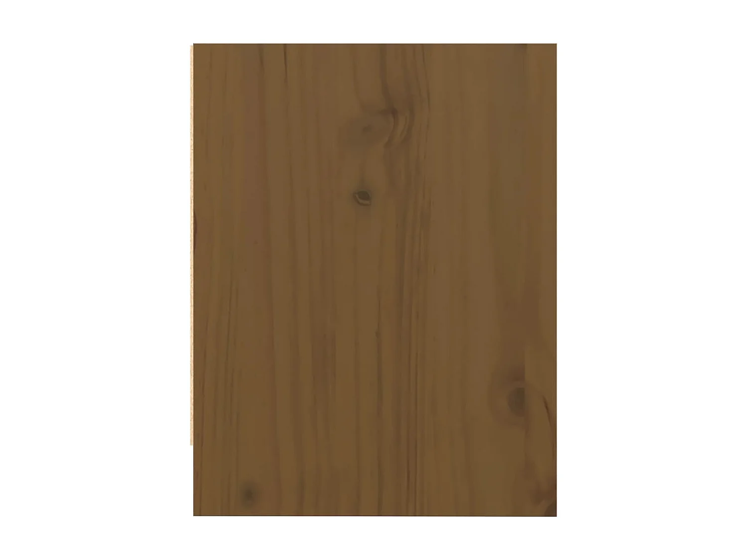 Assaria  Tables de chevet 2 pcs Marron miel 40x30,5x40 cm Bois de pin