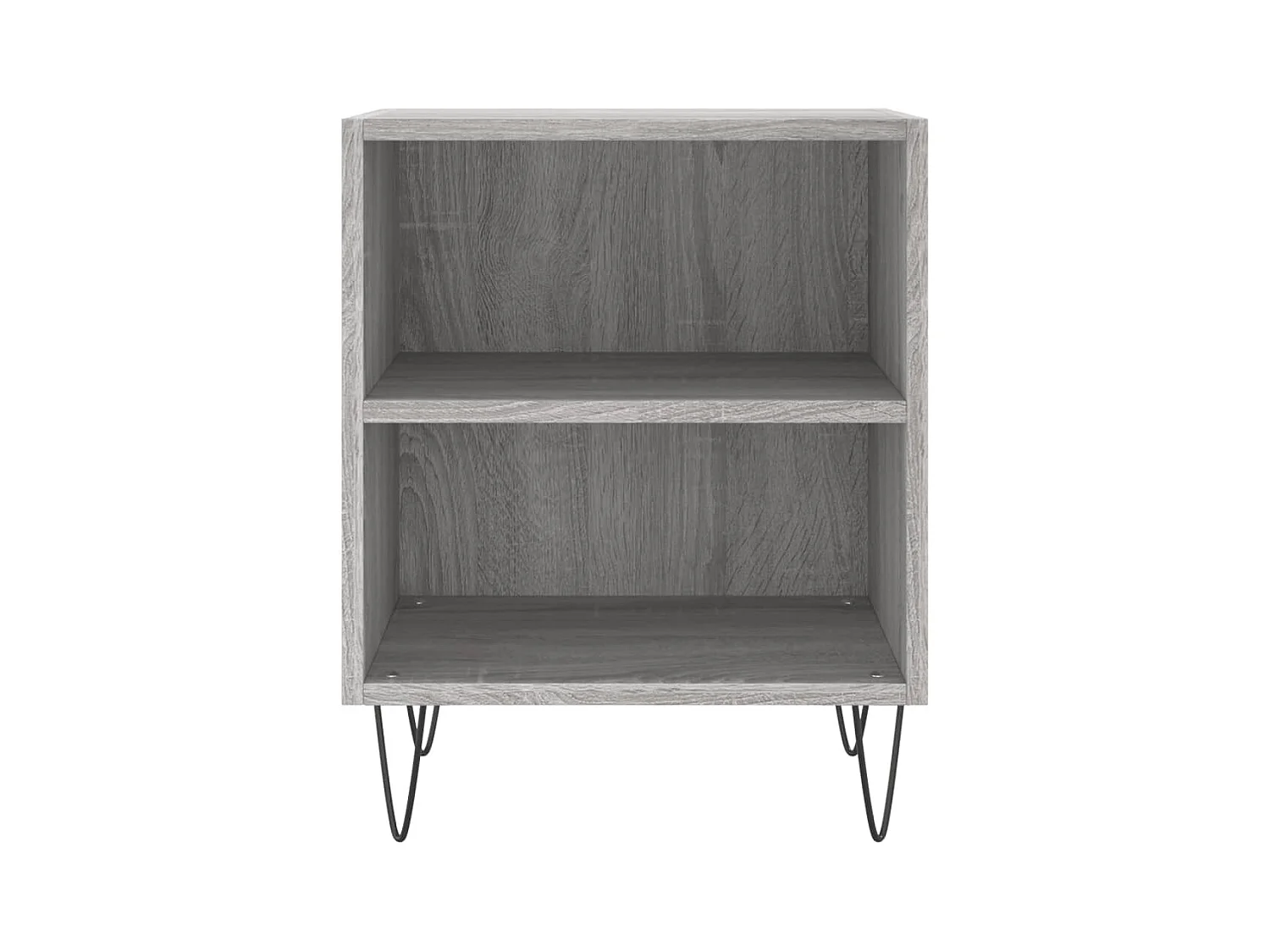 Urond  Tables de chevet 2 pcs sonoma gris 40x30x50cm bois d'ingénierie