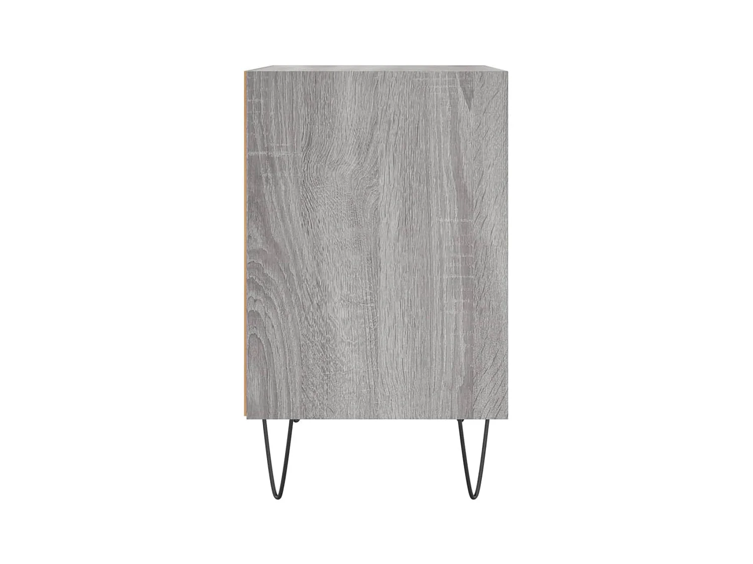 Urond  Tables de chevet 2 pcs sonoma gris 40x30x50cm bois d'ingénierie