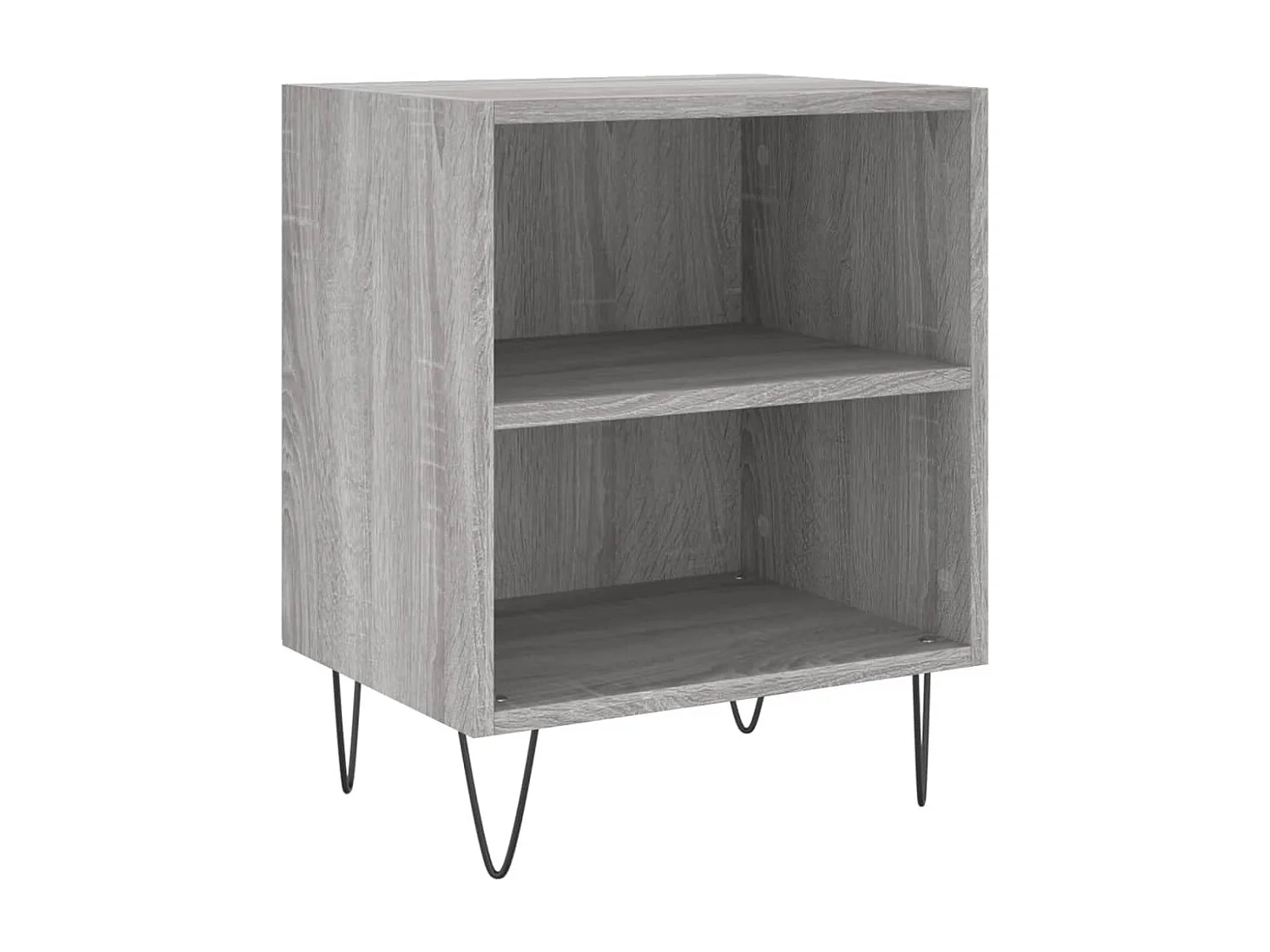 Urond  Tables de chevet 2 pcs sonoma gris 40x30x50cm bois d'ingénierie