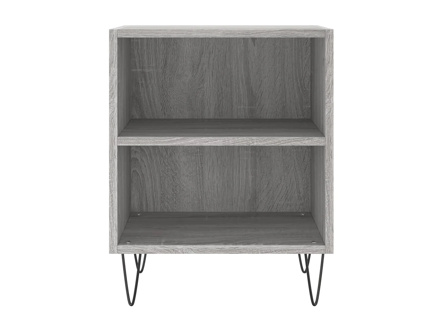 Urond  Tables de chevet 2 pcs sonoma gris 40x30x50cm bois d'ingénierie