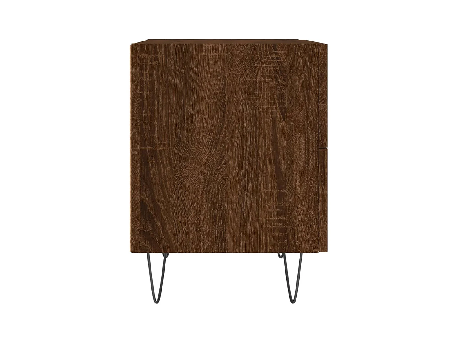 Alameda  Tables de chevet 2 pcs chêne marron 40x35x47,5 cm