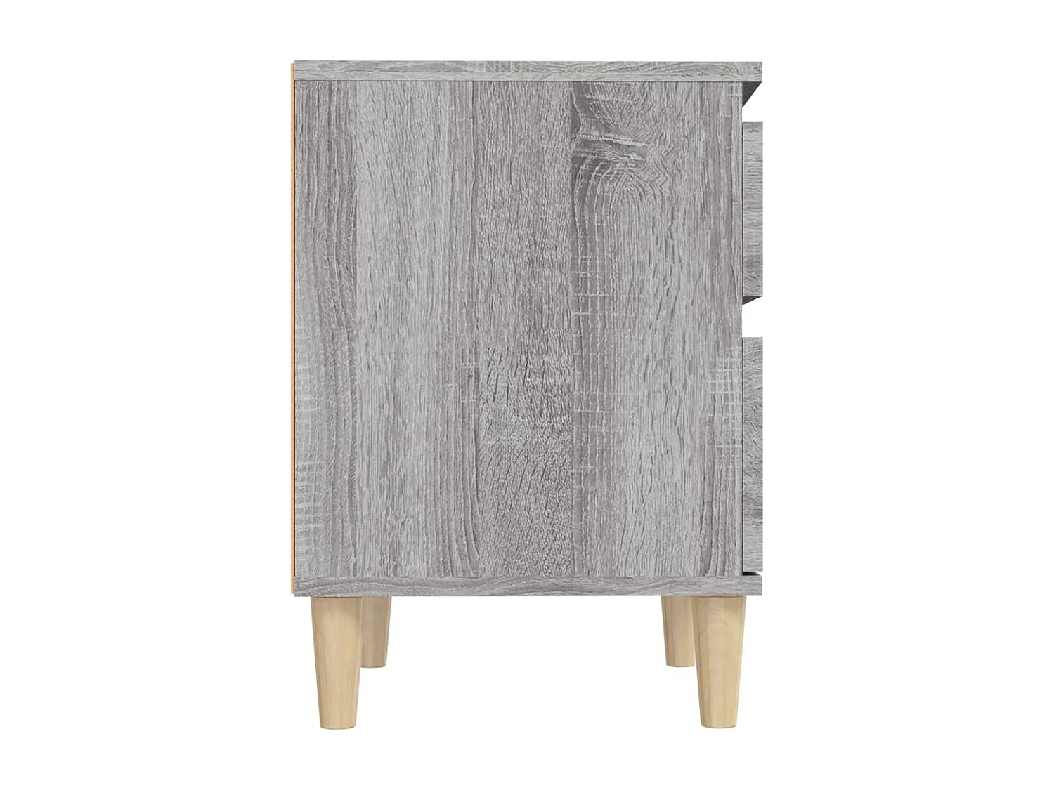 Montmorency  Tables de chevet 2 pcs Sonoma gris 40x35x50 cm