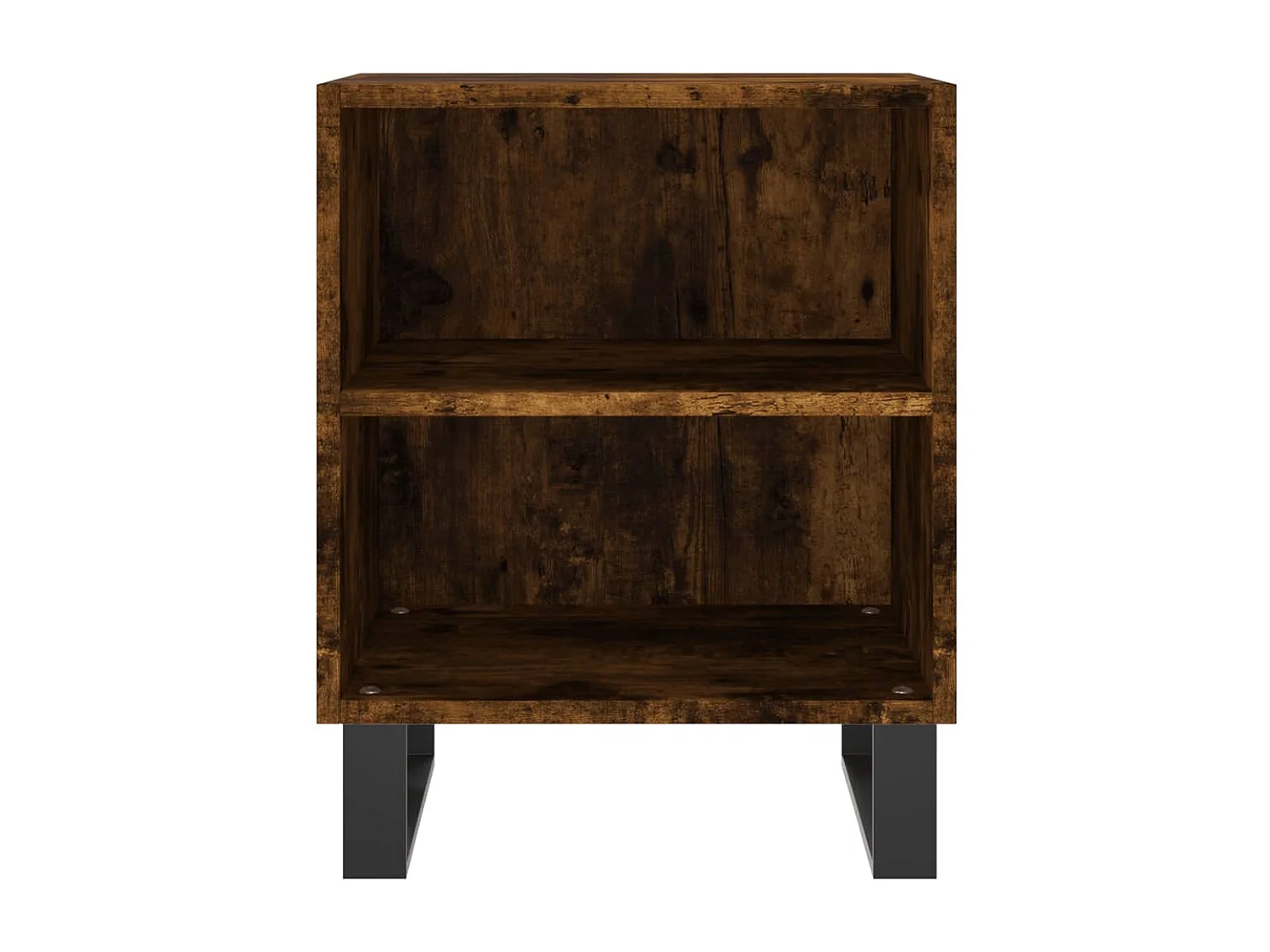 Tuncay  Tables de chevet 2 pcs chêne fumé 40x30x50 cm bois d'ingénierie