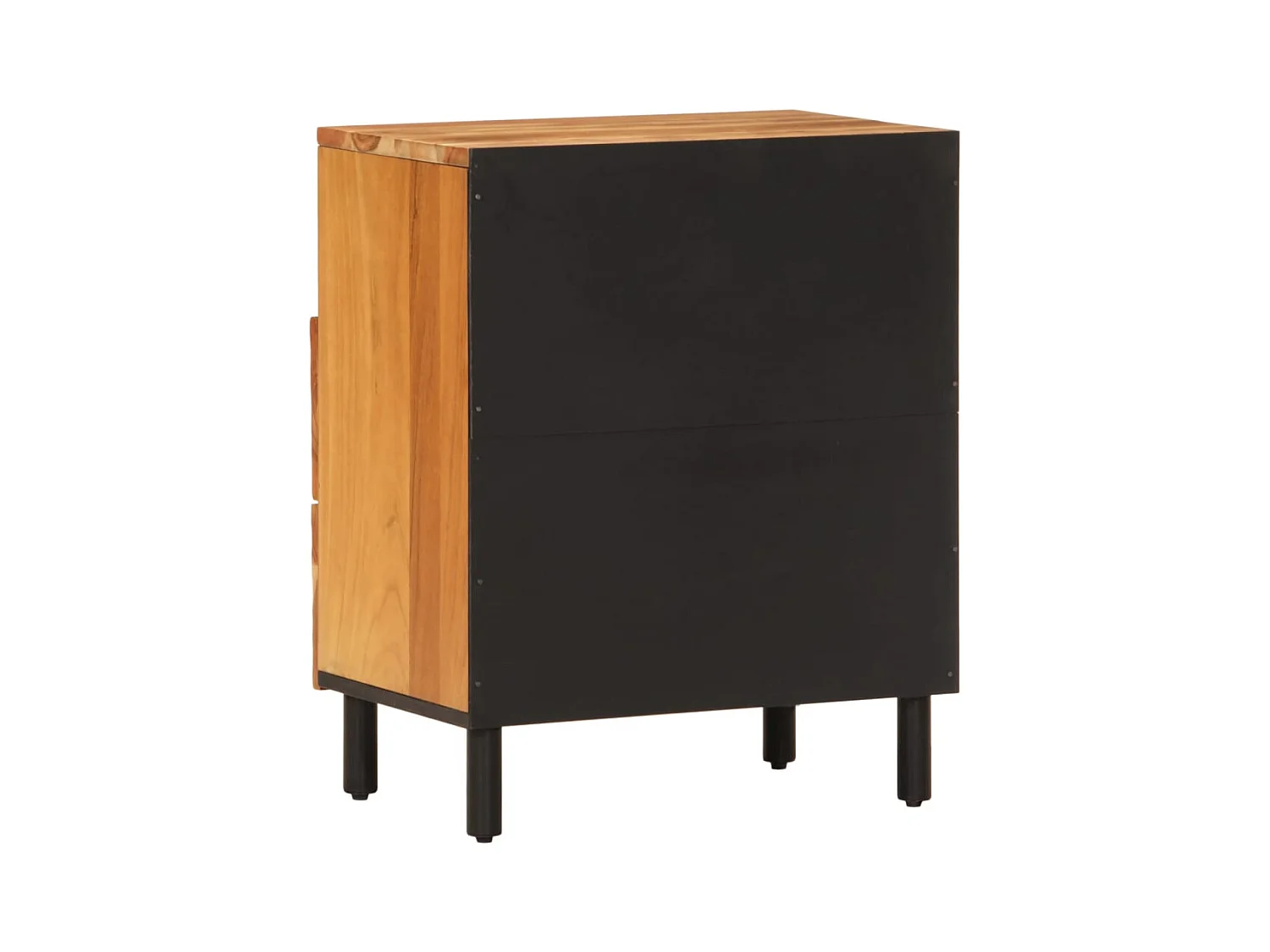 Yilmaz  Table de chevet 50x33x60 cm bois d'acacia solide