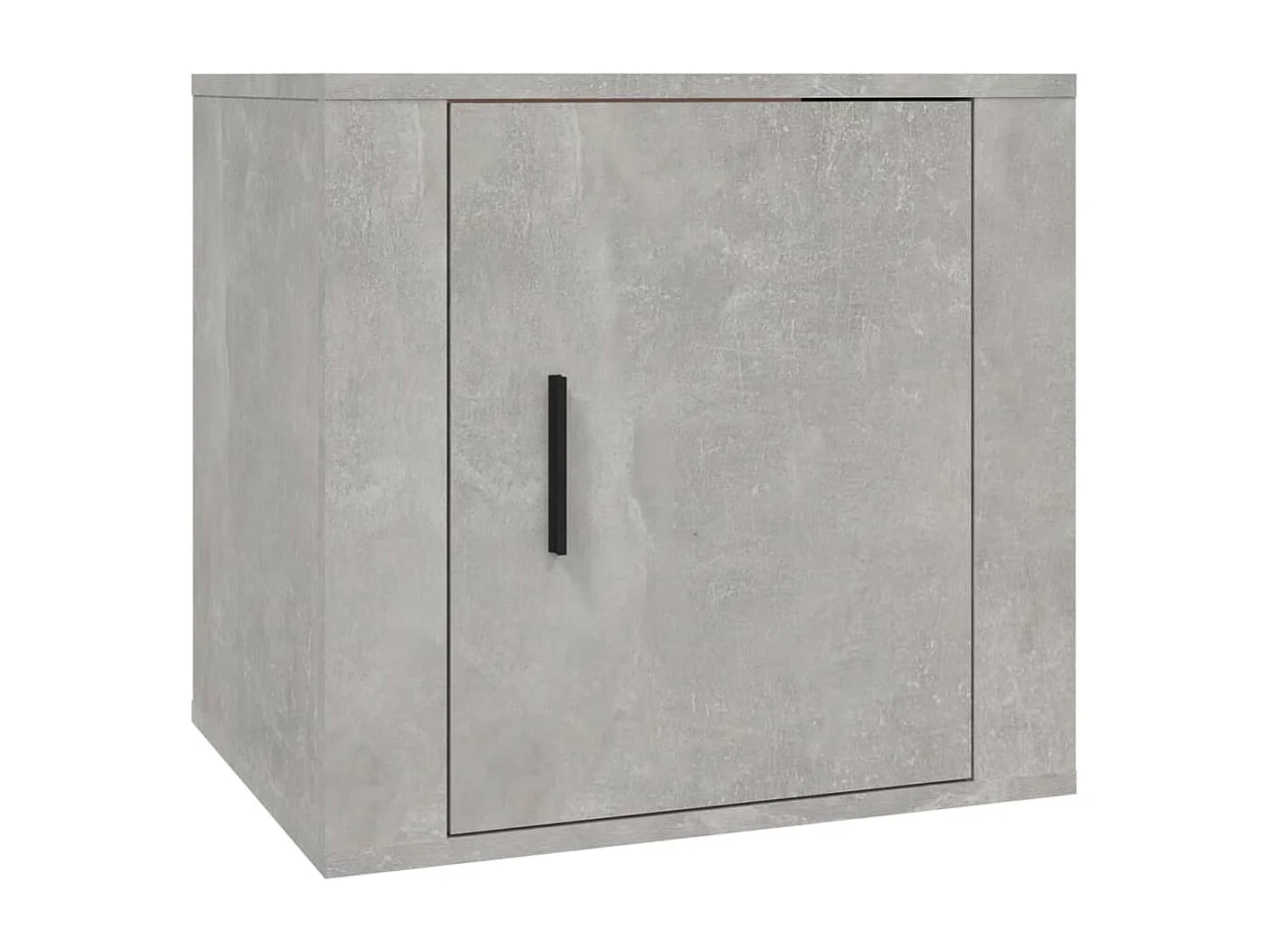 Quinty  Tables de chevet 2 pcs Gris béton 50x39x47 cm