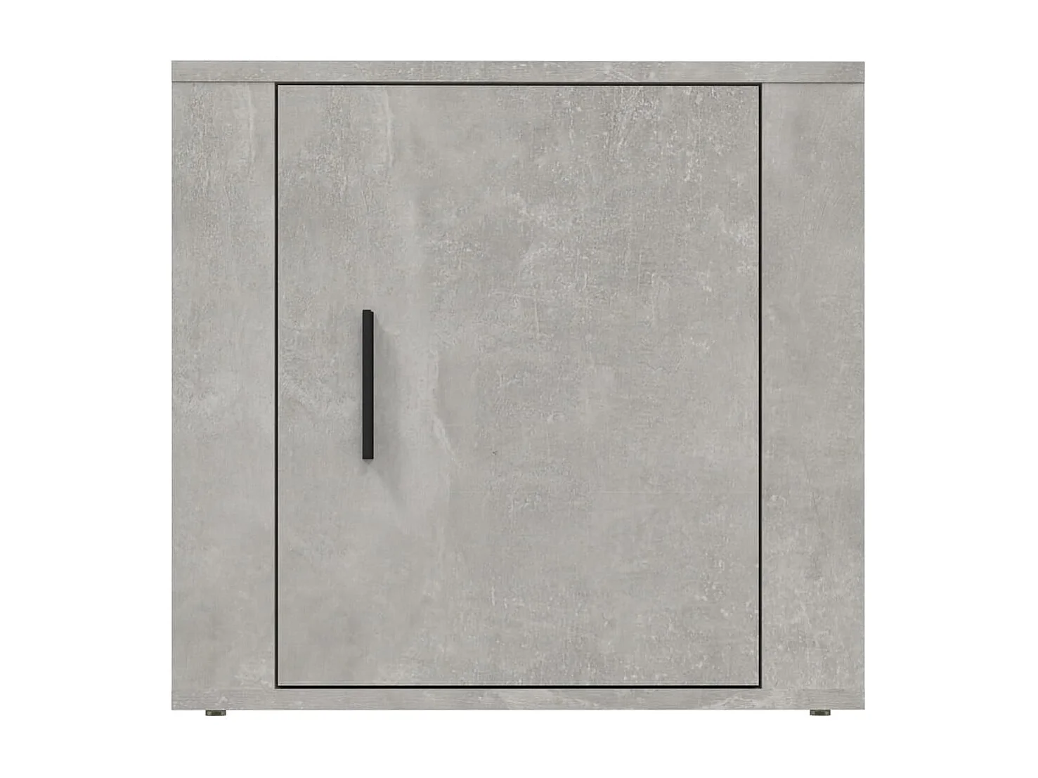 Quinty  Tables de chevet 2 pcs Gris béton 50x39x47 cm