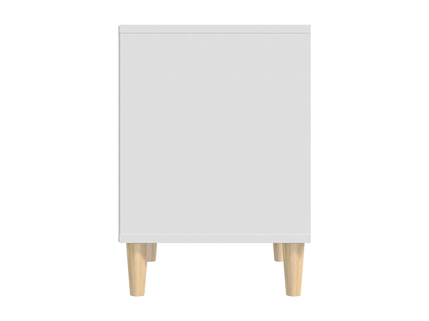 Villeneuve-la-Garenne  Tables de chevet 2 pcs Blanc 40x35x50 cm
