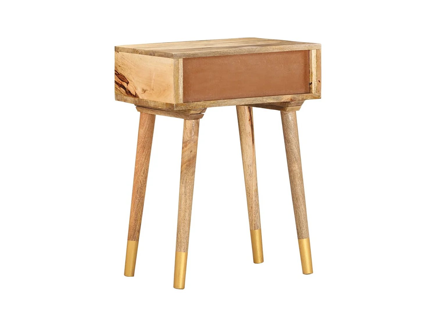 Garden Furniture -  Table de chevet 43 x 30 x 58 cm Bois de manguier massif