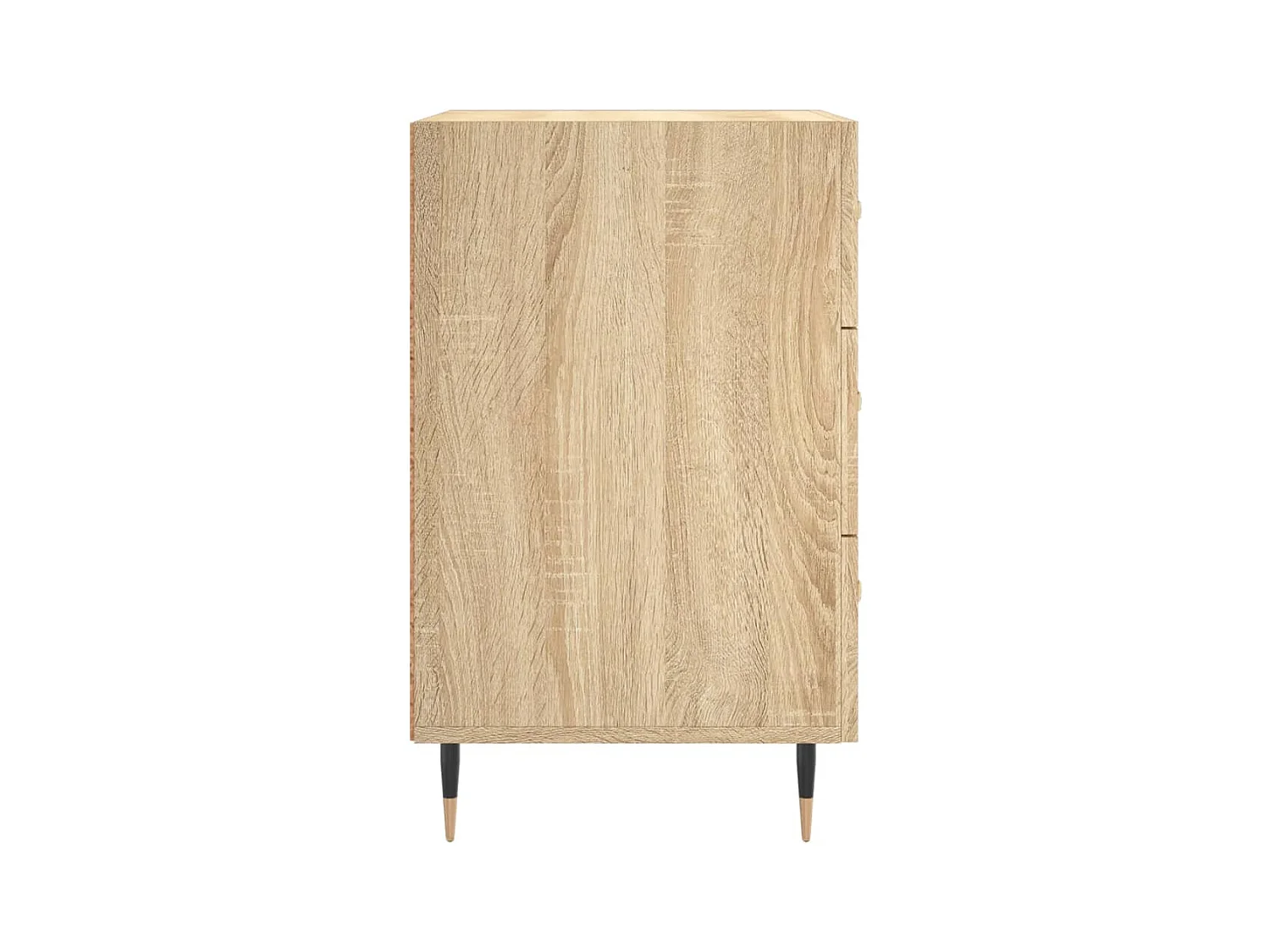 Maria Elise  Table de chevet chêne sonoma 40x40x66 cm bois d'ingénierie