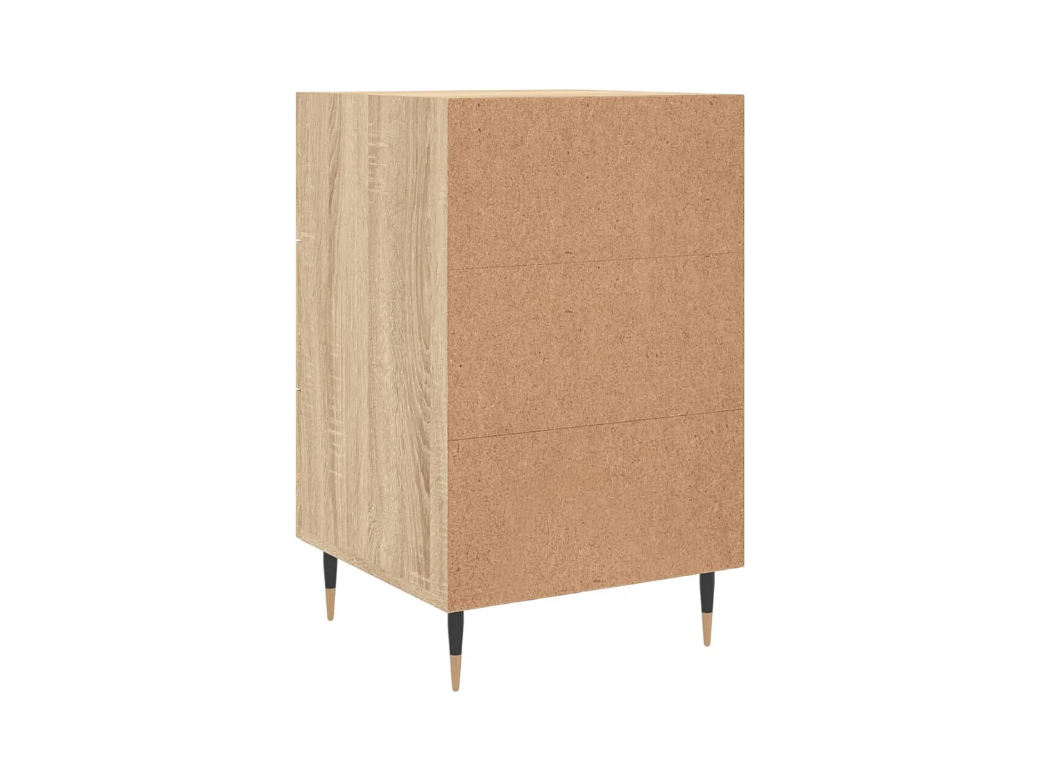 Maria Elise  Table de chevet chêne sonoma 40x40x66 cm bois d'ingénierie