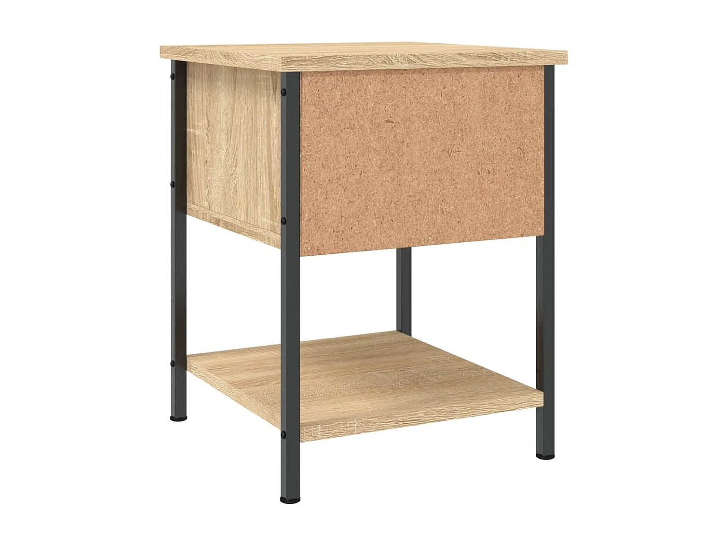 Buffalo  Table de chevet chêne sonoma 34x35,5x45 cm bois d'ingénierie