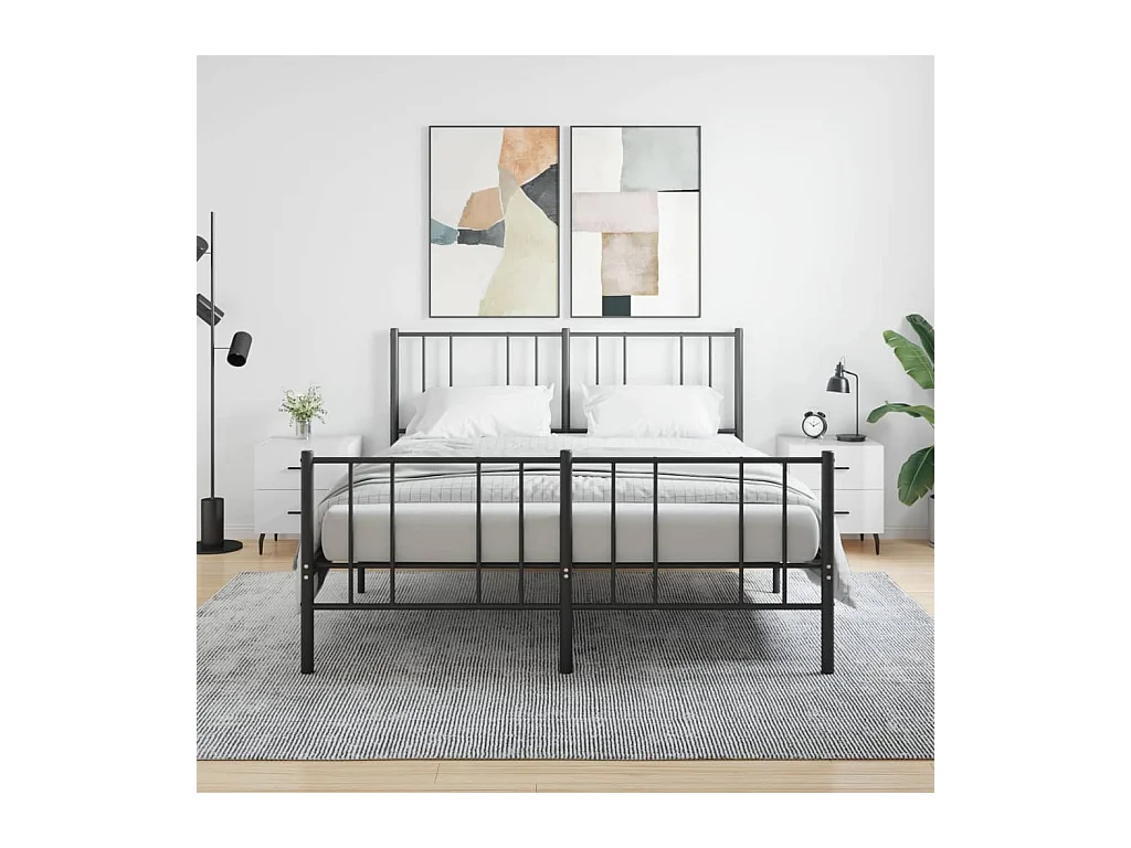 Brad John  Tables de chevet 2 pcs blanc brillant 40x35x47,5 cm