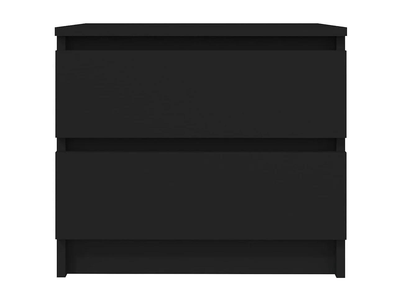 Weldon Spring  Nachttische 2 Stk. Schwarz 50x39x43,5 cm Holzwerkstoff