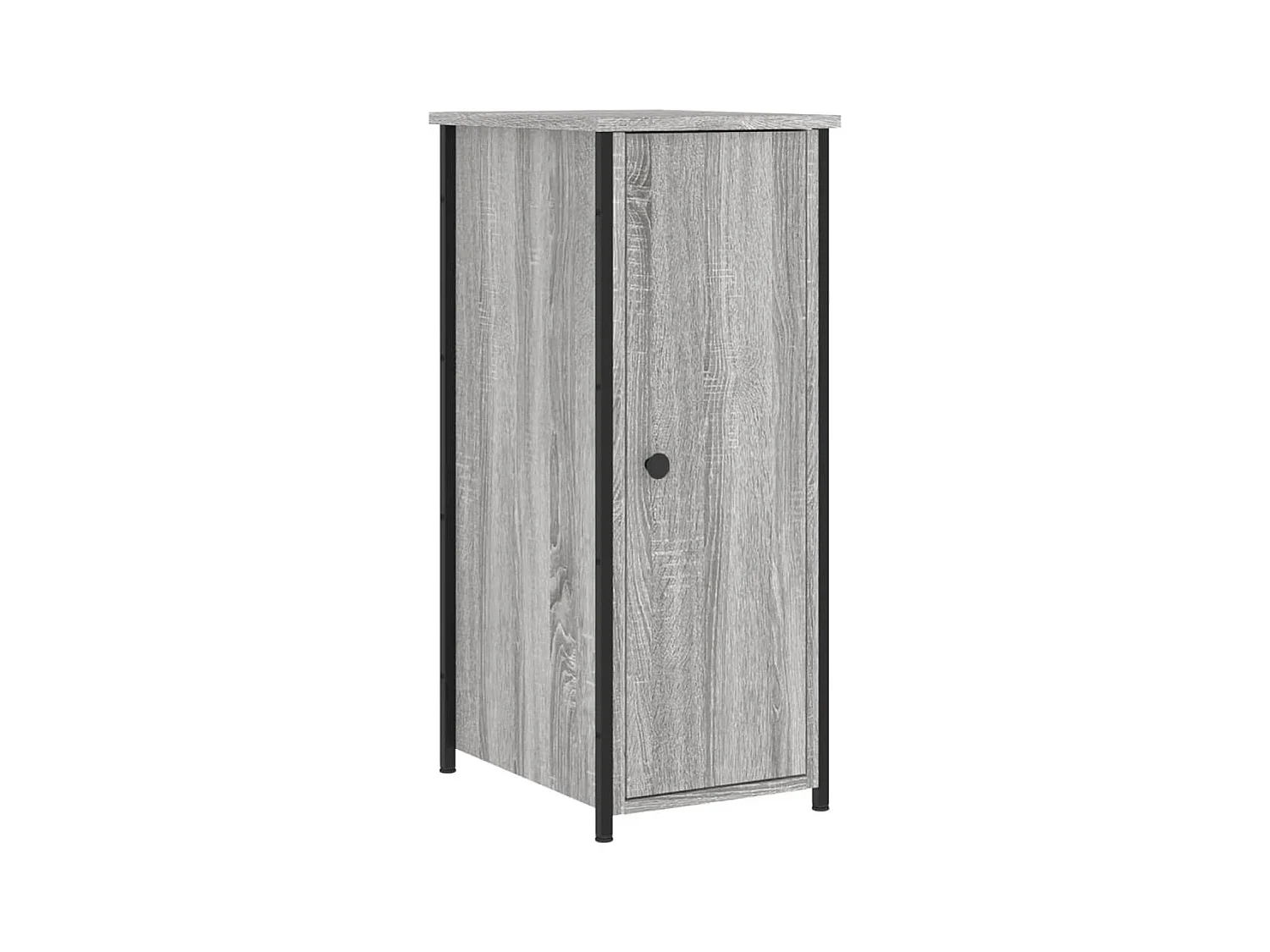 Kearney  Table de chevet sonoma gris 32x42x80 cm bois d'ingénierie
