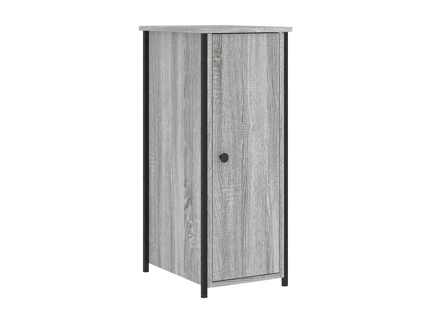 Kearney  Comodino Grigio Sonoma 32x42x80 cm in Legno Multistrato