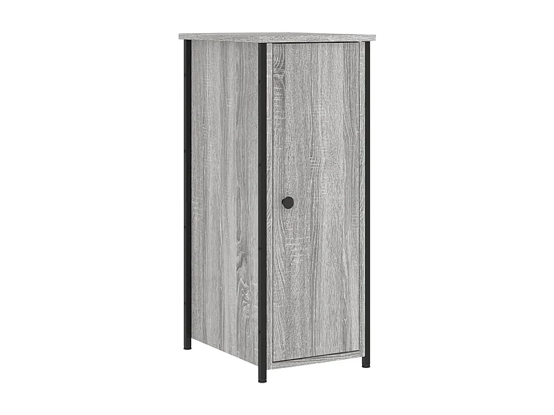 Kearney  Table de chevet sonoma gris 32x42x80 cm bois d'ingénierie