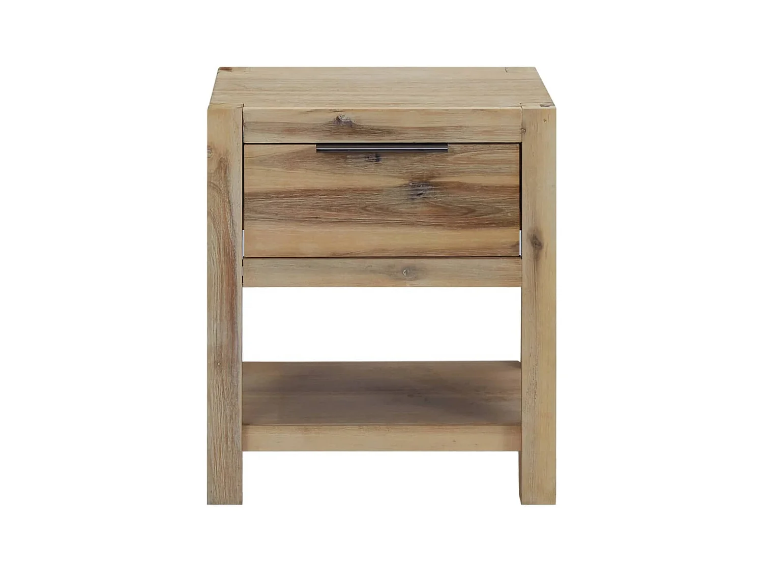 Griffin  Nachttisch mit Schublade 40x30x48 cm Akazie Massivholz