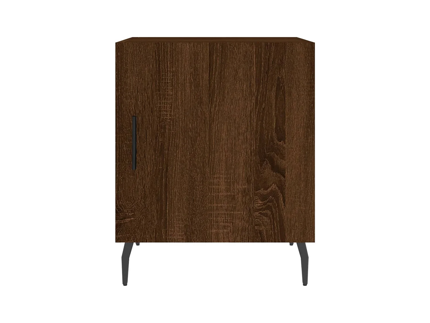 Volda  Tables de chevet 2pcs chêne marron 40x40x50cm bois d'ingénierie